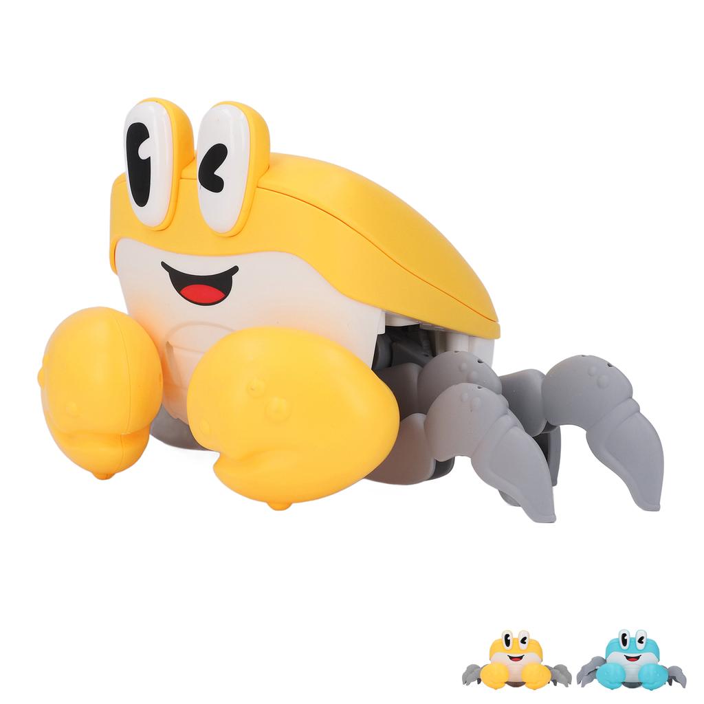 Ползающий краб детская игрушка электрическая обучающая игрушка для ползания светящаяся музыка для младенцев сенсорная индукция краб для рождения