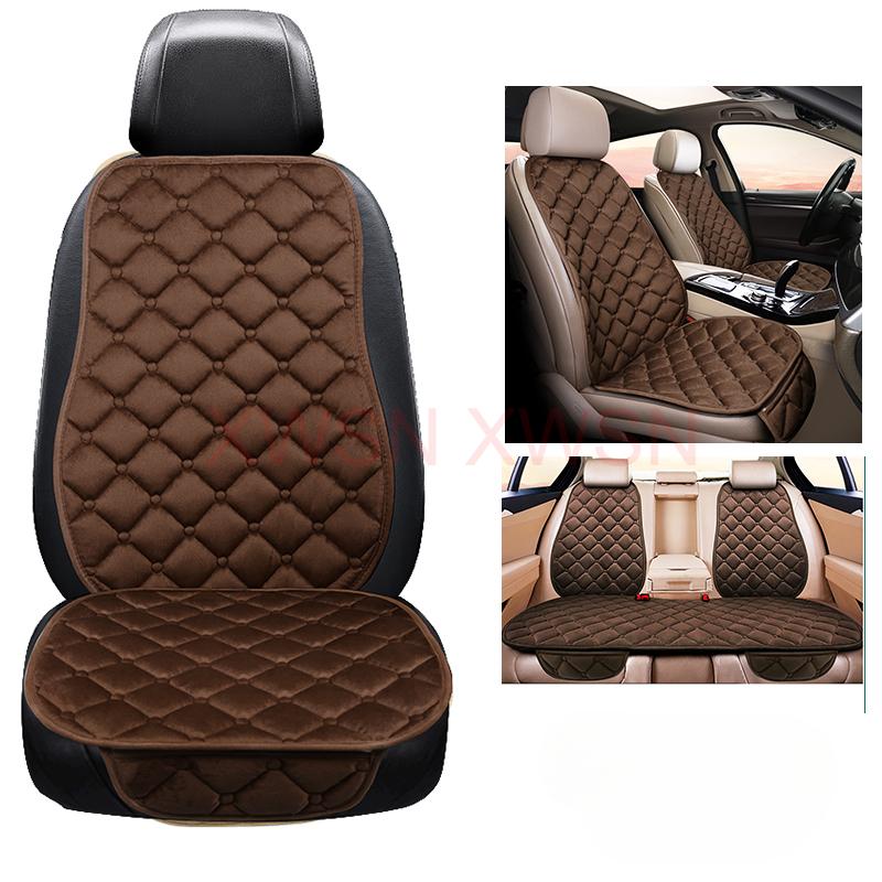 Универсальный стильный чехол на сиденье автомобиля, зимняя подушка для NISSAN Qashqai Juke Leaf Armada Altima Cube Dualis Tiida, автоаксессуары