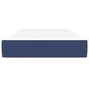 VidaXL Pocket Spring Mattress, Memory Foam Mattress, Bedroom Home Bed Mattress, Blue 4007147