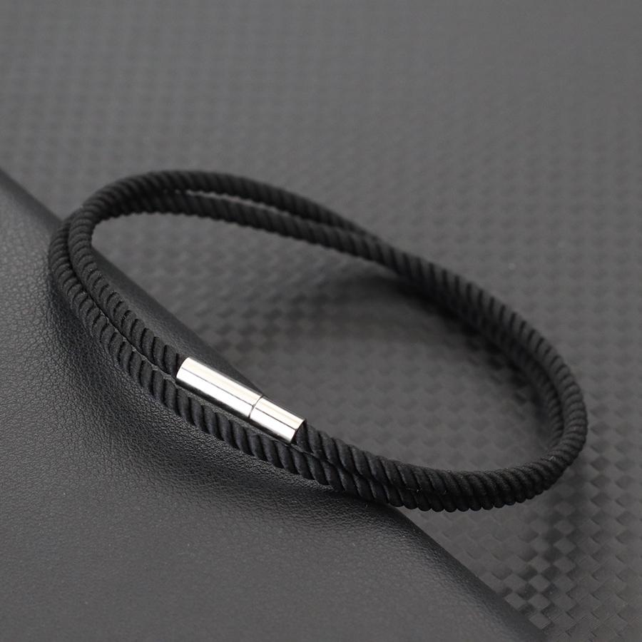 Новый красный браслет женский двухслойный миланский канат из нержавеющей стали магнитная застежка спортивный браслет мужской манжета ювелирные изделия