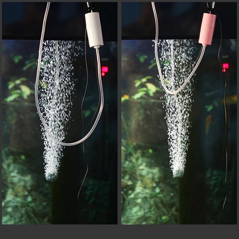 Аквариумный кислородный газовый насос Usb для аквариума, небольшой аэратор, воздушный компрессор Mini