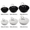 3pcs/set Useful Leakage-proof Round Sewer Drain Cover Bathroom Supplies Bathtub Stopper