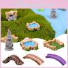 Stunning Garden Diy Fairy Miniature Water Well Bridge Lighthouse Craft Decoration Set For Enchanting Landscapes