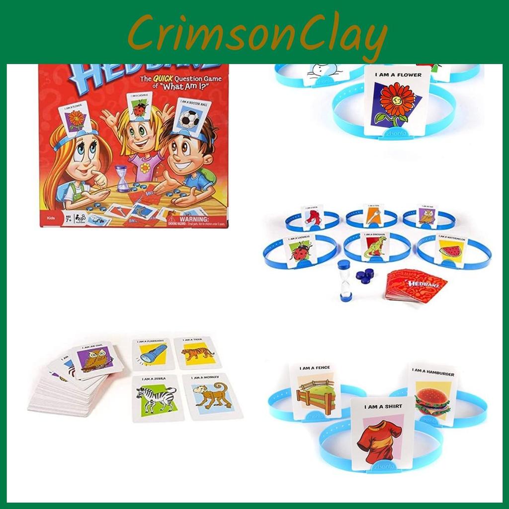 Игра Хедбанц Что я? Игра с карточками для угадывания для 2-6 игроков