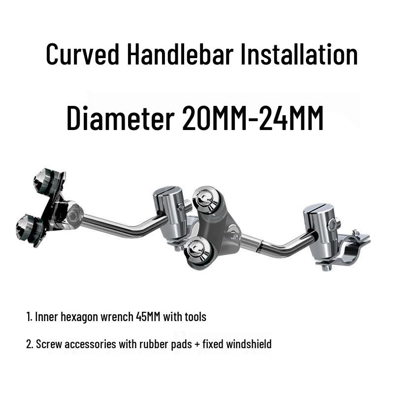 Совместимое ветровое стекло для Haojue DKS, Suzuki, Honda, CB400F, GL и других мотоциклов.