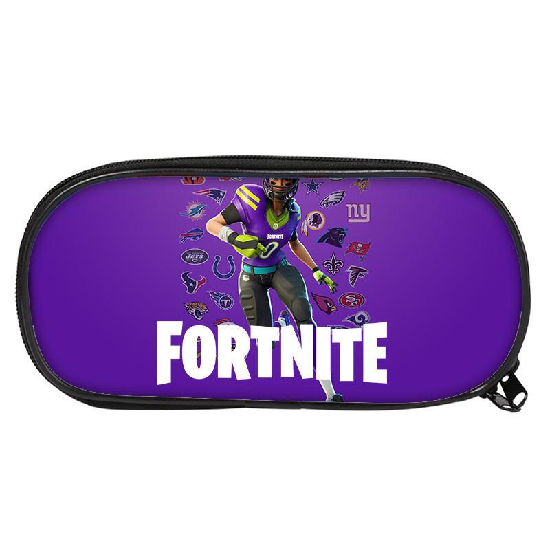 Fortnite Pattern Student Single Layer Stationery Pencil Bag Stationery Storage