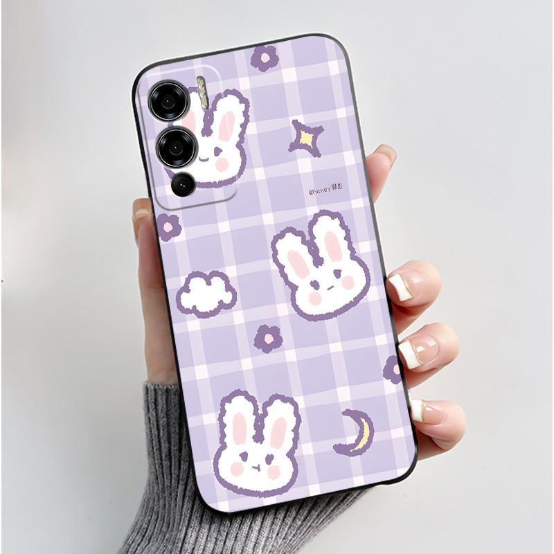 Shockproof Phone Case For Doogee N60 Pro Casing Soft Silicone Beautiful Aurora Snow Mountain Forest Pattern Black Cover