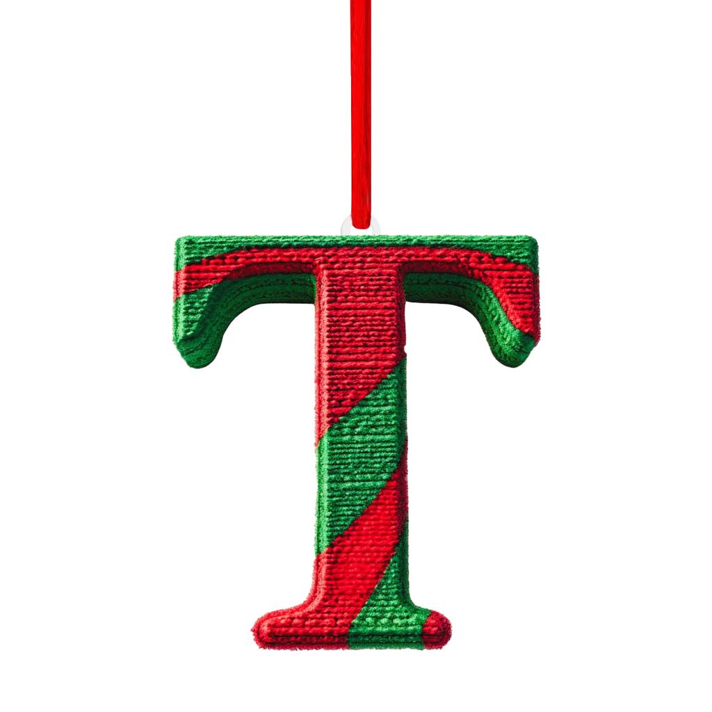 26 Letter,Christmas,Ornaments,Acrylic,1