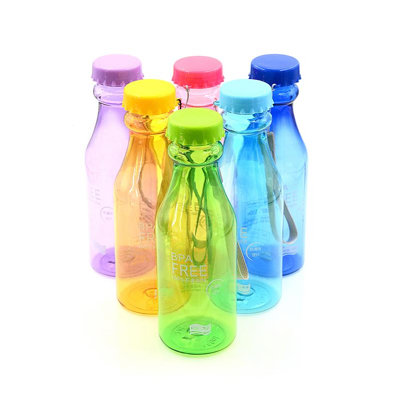 500 мл BPA Free портативная бутылка для воды герметичный пластиковый чайник для путешествий