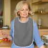 Lightweight Dining Clothing Protectors Soft Daily Care Apron Polyester Dining Cloth  Elderly