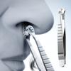 Stainless Steel Manual Nose Hair Trimmer Male Nose Hair Shaving Cleaning Device Nose Hair Trimmer Sweat Hair Trimmer