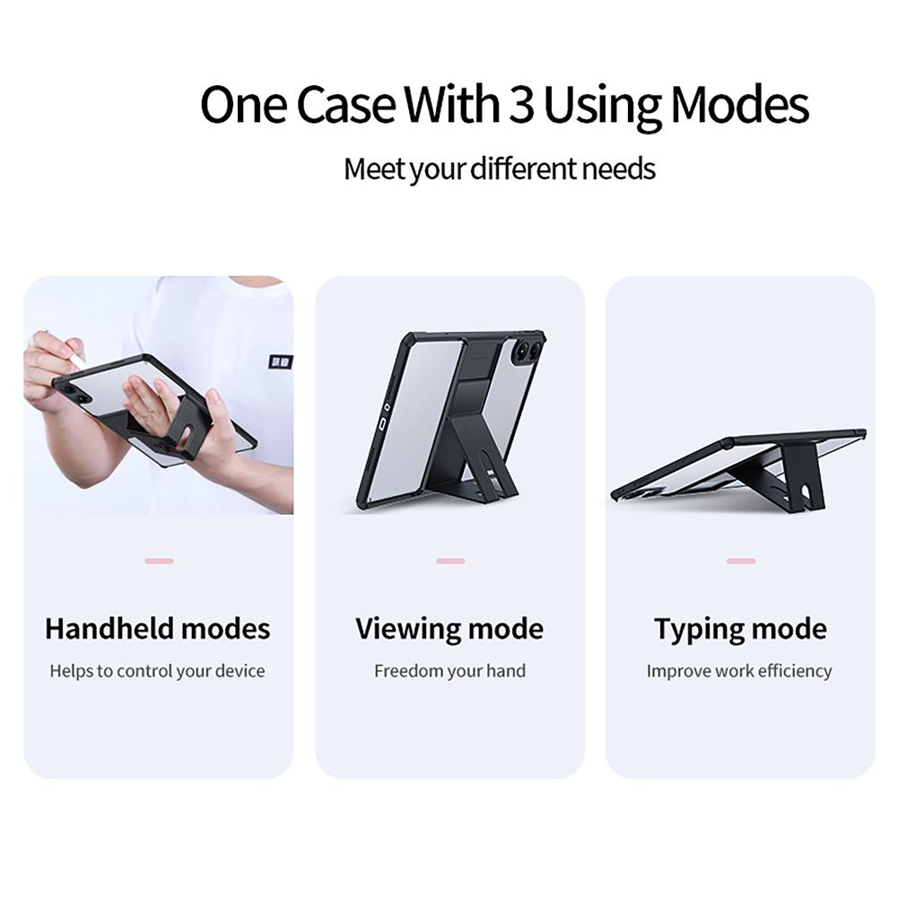 XUNDD Для Xiaomi Redmi Pad Pro/Redmi Pad Pro 5G/Poco Pad Чехол ТПУ+ПК Чехол для планшета с кожаной подставкой