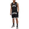 Jordan Дышащие спортивные шорты с логотипом Alphabet, мужские брюки, черные DM1415-010