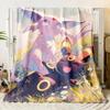 Pok É Mon Themed Printed Flannel Blanket for Bedrooms,Living Rooms,sofa blankets,Offices,Lunch Breaks,Picnics,