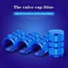 Новый колпачок для вентиля шины, 4 шт., алюминиевый, серебристый, колпачок для вентиля шины, колпачок для воздушного клапана шины, колпачок для вентиля шины