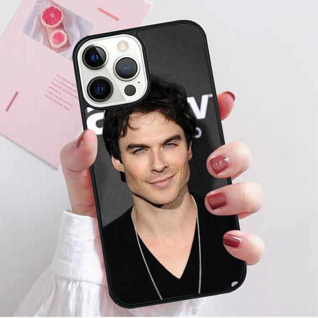 Чехол для телефона Ian Somerhalder Дневники вампира tvd для iPhone 17 Air 16 15 14 13 11 12 Pro Max Plus Shell Coque