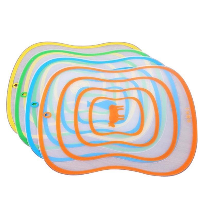 1 шт. пластиковая разделочная доска Нескользящая матовая кухонная разделочная доска инструменты для овощей и мяса кухонные аксессуары