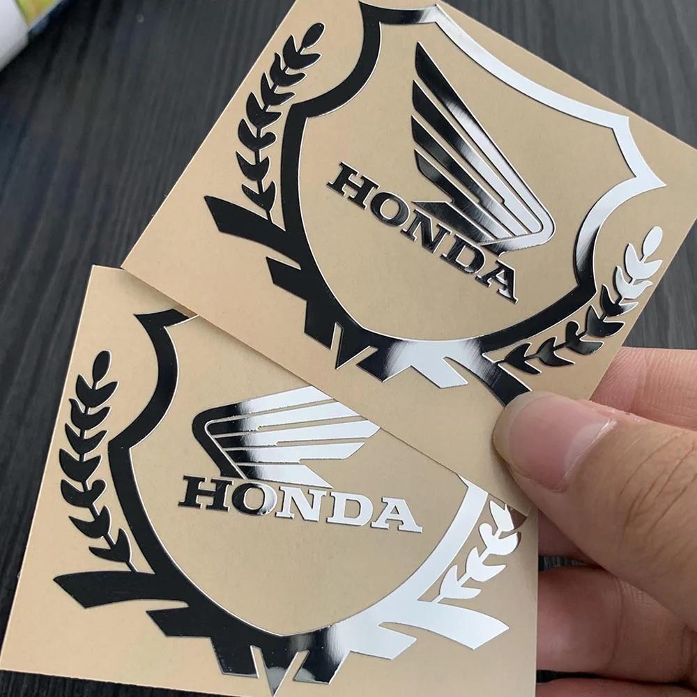 FPY1 Car Sticker Waterproof Modified Decorative for Honda Silver Gold Sticker Suitable for All Motorcycle Helmet Exhaust Pipe Decor
