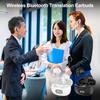 Wireless Headset 144 Language Translation Wireless Bluetooth Headset and Noise Reduction