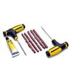 Car Tire Puncture Plugs Vacuum Tire Pass Emergency Repair Tools Glue Strips Glue Quick Repair Tire Repair Kit Patch Tool Set