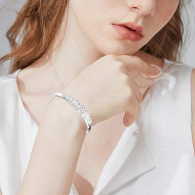 Yousheng женский браслет 3D павлин тиснение регулируемая окружность гладкая отделка запястье ювелирные изделия подарок на день рождения праздник открытый браслет