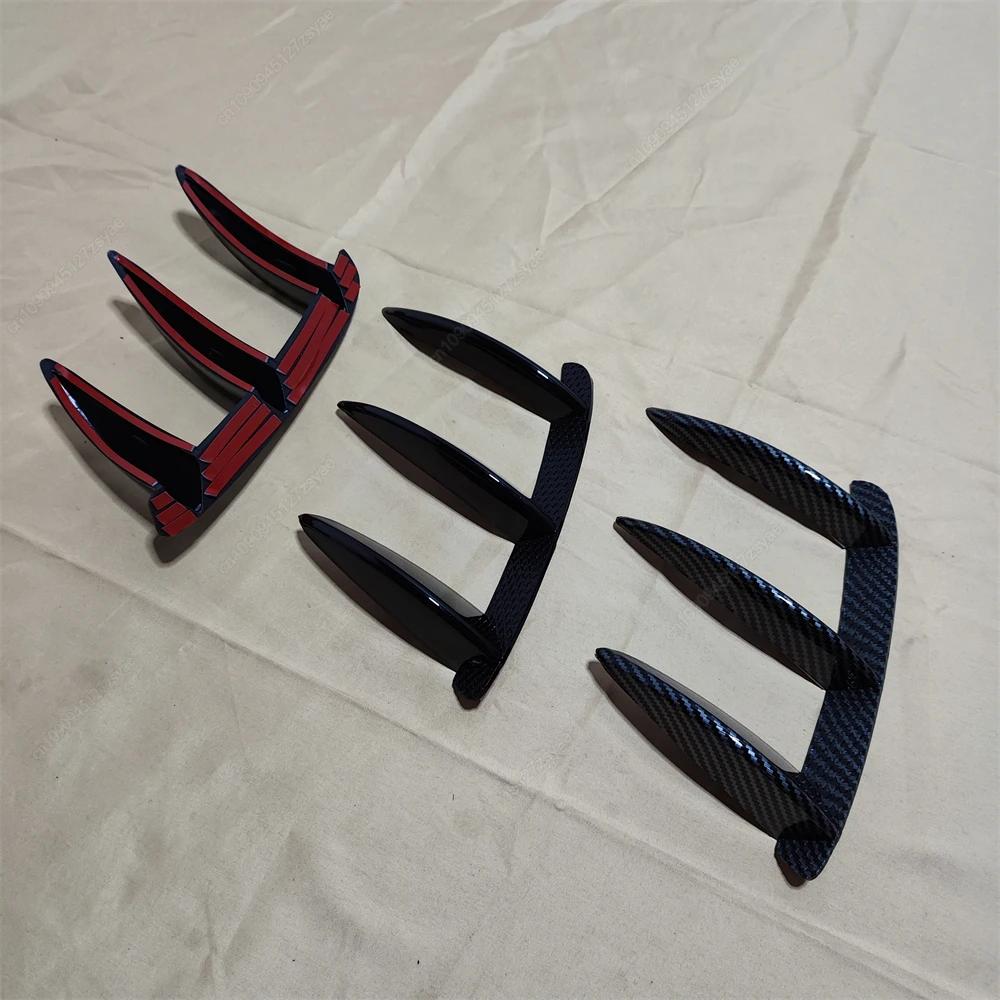 Rear Bumper Air Vent Sport Canard Splitter Spoiler Flap Cover For Mercedes Benz W176 A200 A250 A260 A45 AMG 2013-2018 Hatchback