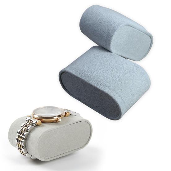 Подушка для демонстрации часов Мягкая ткань Полностью набитая Витрина для ювелирного магазина Держатель для демонстрации браслетов Товары для ювелирного магазина