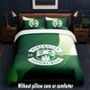 Дизайн Hibernian FC Комплект постельного белья 1 пододеяльник + 2 наволочки Мягкое дышащее домашнее постельное белье