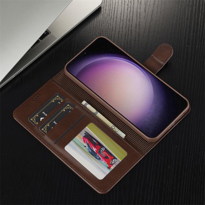 Funda S23 S23FE Wallet Coque for Samsung Galaxy S23 Ultra S23+ S 23 Plus Cover Shell Magnetic Leather Card Slot Flip Phone Case