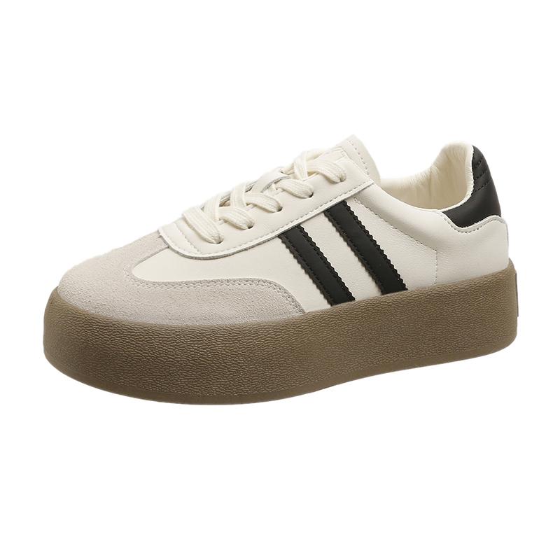 Новые женские повседневные кроссовки, модные туфли на шнуровке на платформе из вулканизированной стали для женщин, прочные туфли на плоской подошве, женские кроссовки для бега