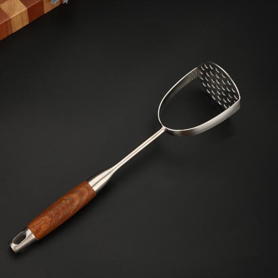 Пресс-машина Yousheng из нержавеющей стали для авокадо, картофеля, фасоли, простая в использовании, чистая толкушка для еды, эргономичный дизайн, универсальный кухонный инструмент