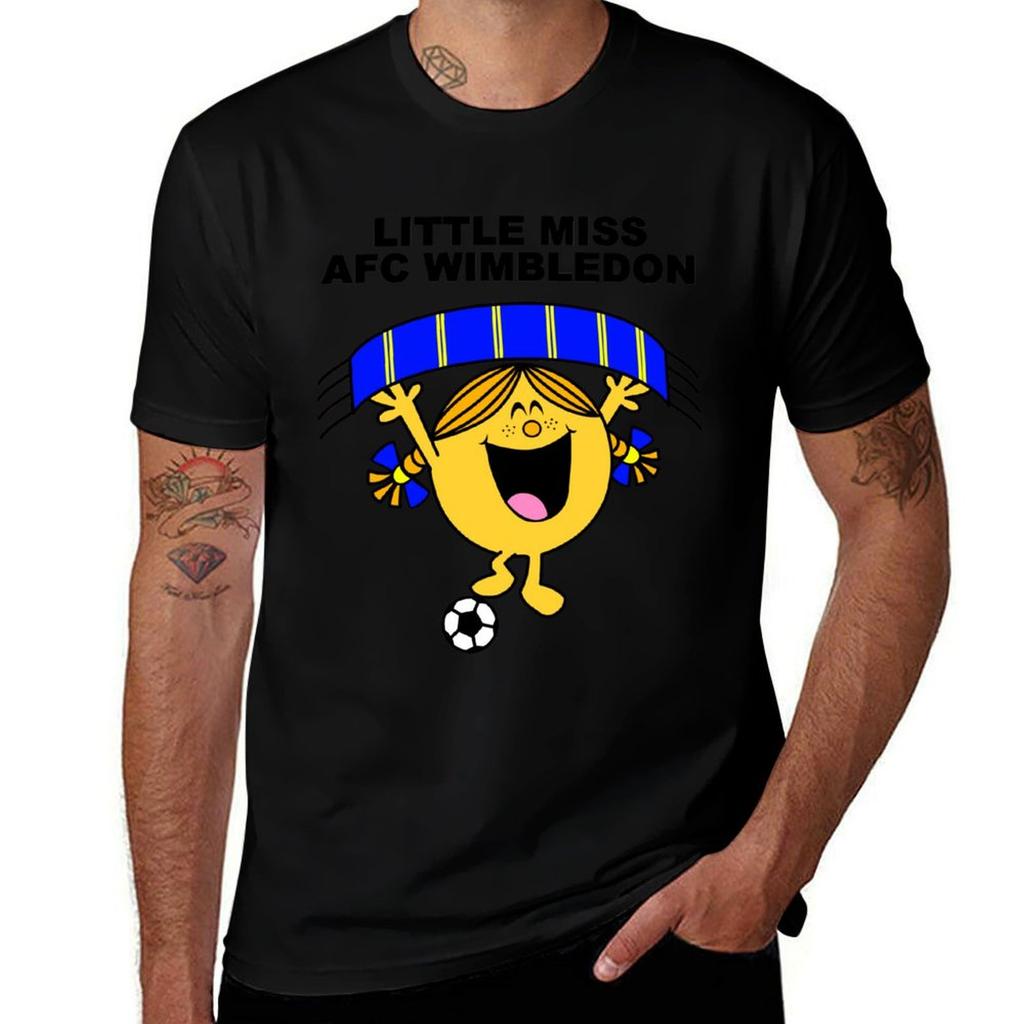 Little Miss AFC Wimbledon T-Shirt Dry Fit Athletic Short Sleeve Shirt