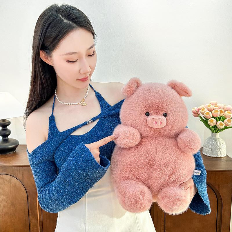 New cute pier pier series penguin panda doll plush toy raccoon elephant children's doll gift