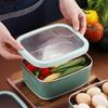 Sealed Fresh-Keeping Box Rectangular Food Storage Box Multifunctional Food Container Picnic