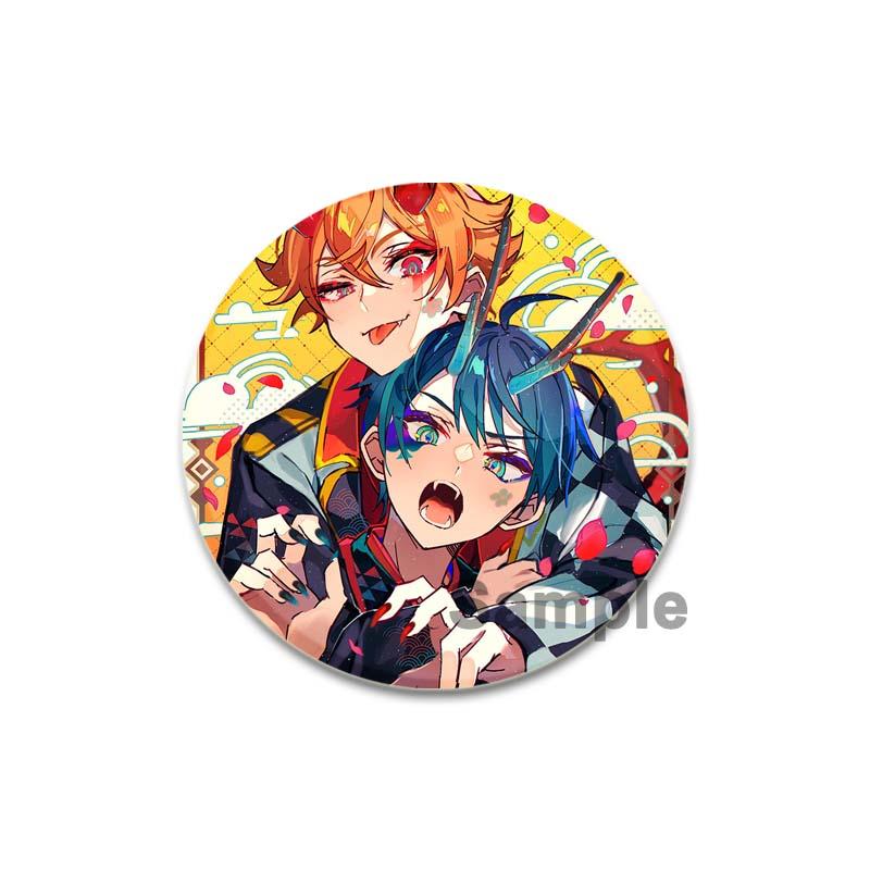 32/44/58 мм Project Sekai Wonderlands X Showtime Pin ручная работа брошь для одежды мультяшный косплей значок украшение на рюкзак ювелирные изделия подарок