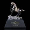 Alloy Horse Zodiac Stepping Stone Chinese Style Home/Office Decor New Year Gift for Banks Insurance Companies Prosperous