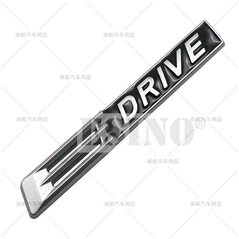 Car Styling 3D Metal Rear Trunk Emblem S Drive X Drive E Drive Badge  Adhesive Emblem for BMW X1 X2 X3 X5 X6 X7 i3 i4 i7 iX iX3