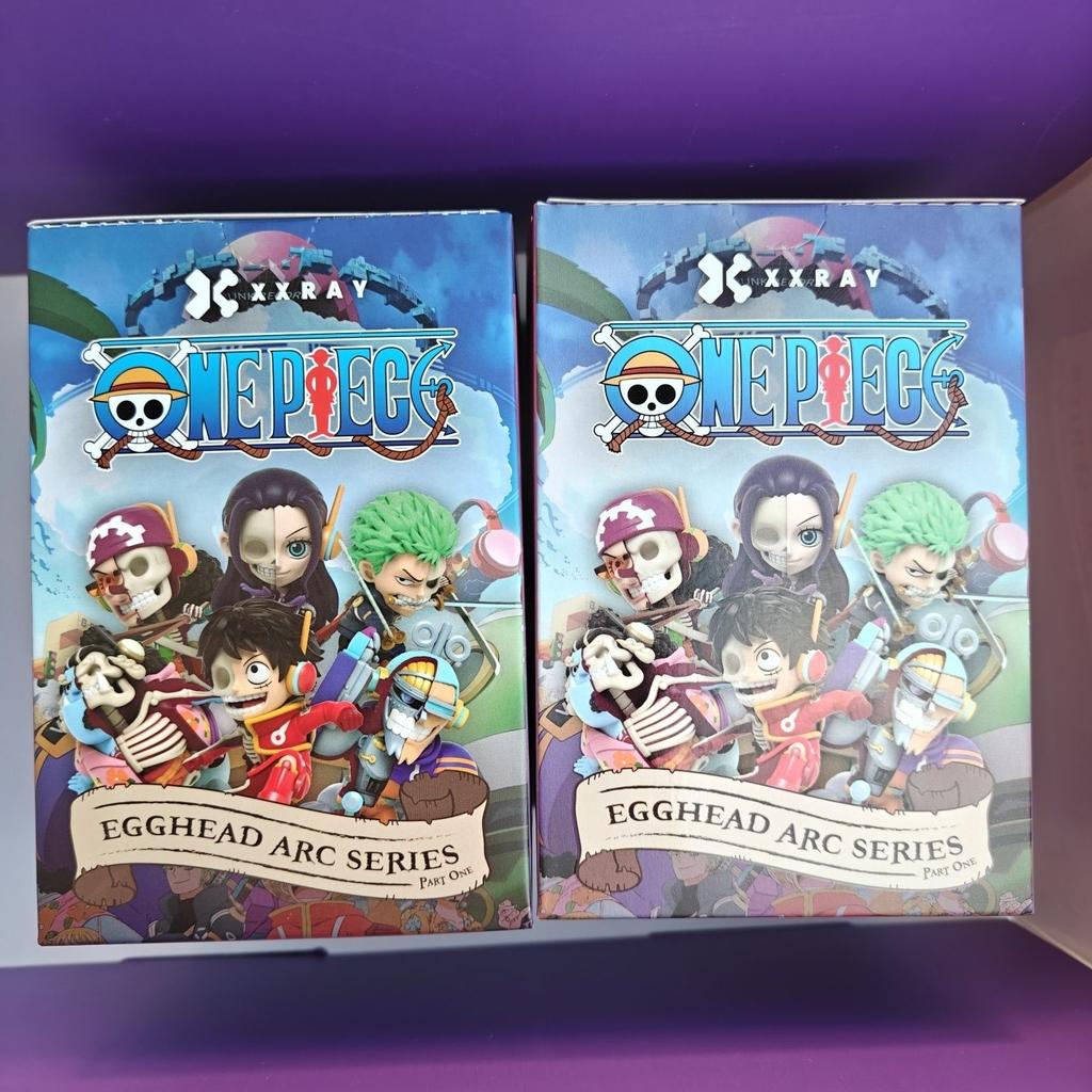 Новая Оригинальная One Piece Mighty Jaxx Полуанатомическая Слепая Коробка Том 9 Остров Эггхед Украшение Загадочная Коробка Игрушка