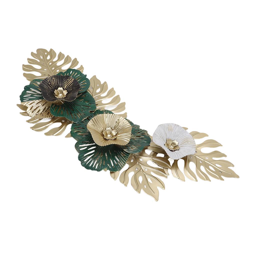 Metal Wall Decor Northern Europe Style Light Luxury Innovative Iron Art 3D Wall Sculpture for