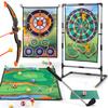 5-in-one Golf Suit Indoor And Outdoor Sporting Goods Bow And Arrow Target Sticky Ball Archery Toy