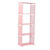 Multi Layer Standing Bookcase Bookshelf Storage Shelf Rack Home Organizer for Living Room