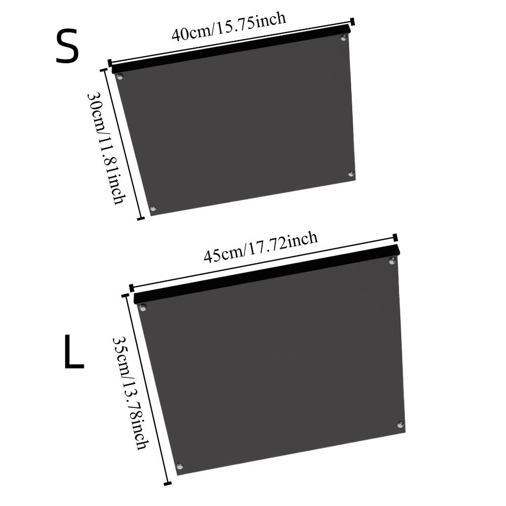 Противоскользящая акриловая разделочная доска, прямоугольная разделочная доска, защитная доска для столешницы, гостиная