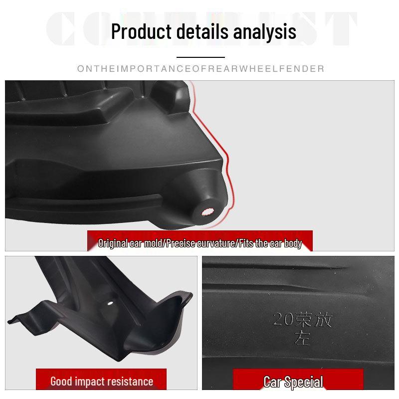 Внутренний брызговик задней двери Toyota RAV4 (2019-2020)