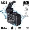 Новые TWS M25 Bluetooth 5.3 TWS Беспроводные наушники со светодиодным дисплеем Стереогарнитура Сенсорное управление Наушники Шумоподавление