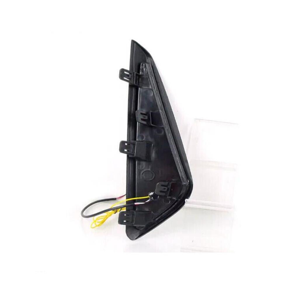 Pair For Nissan Sentra 23-24 LED Daytime Running Light Fog Lamp With Turn Signal