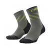 Cep Women Core Run Ultralight Compression Socks Mid Cut Dark Grey Lime Wp7c1q