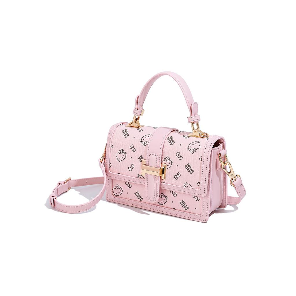 New Sanrio HelloKitty Hello Kitty PU Shoulder Bag, Crossbody Bag, Handbag Women's Pink SHHF41504
