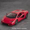 1:24 Модель игрушки Lambo Revuelto Countach Литая машина Открывающиеся двери Звук Свет Инерционная Миниатюрные машины Модное украшение Коллекция