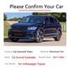 Sunroof Sunshade for Volkswagen VW Tiguan MK2 2017~2024    2024 Car Sun Shade  Window Stickers Parts Car Sun Visor