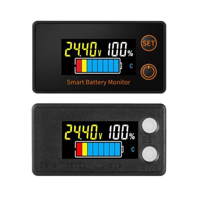 Мониторы емкости аккумулятора, Вольтметр DC7V-100V, Индикатор процента заряда аккумулятора 12в 24в 48в